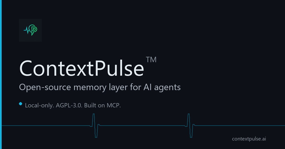 ContextPulse: open-source memory layer for AI agents